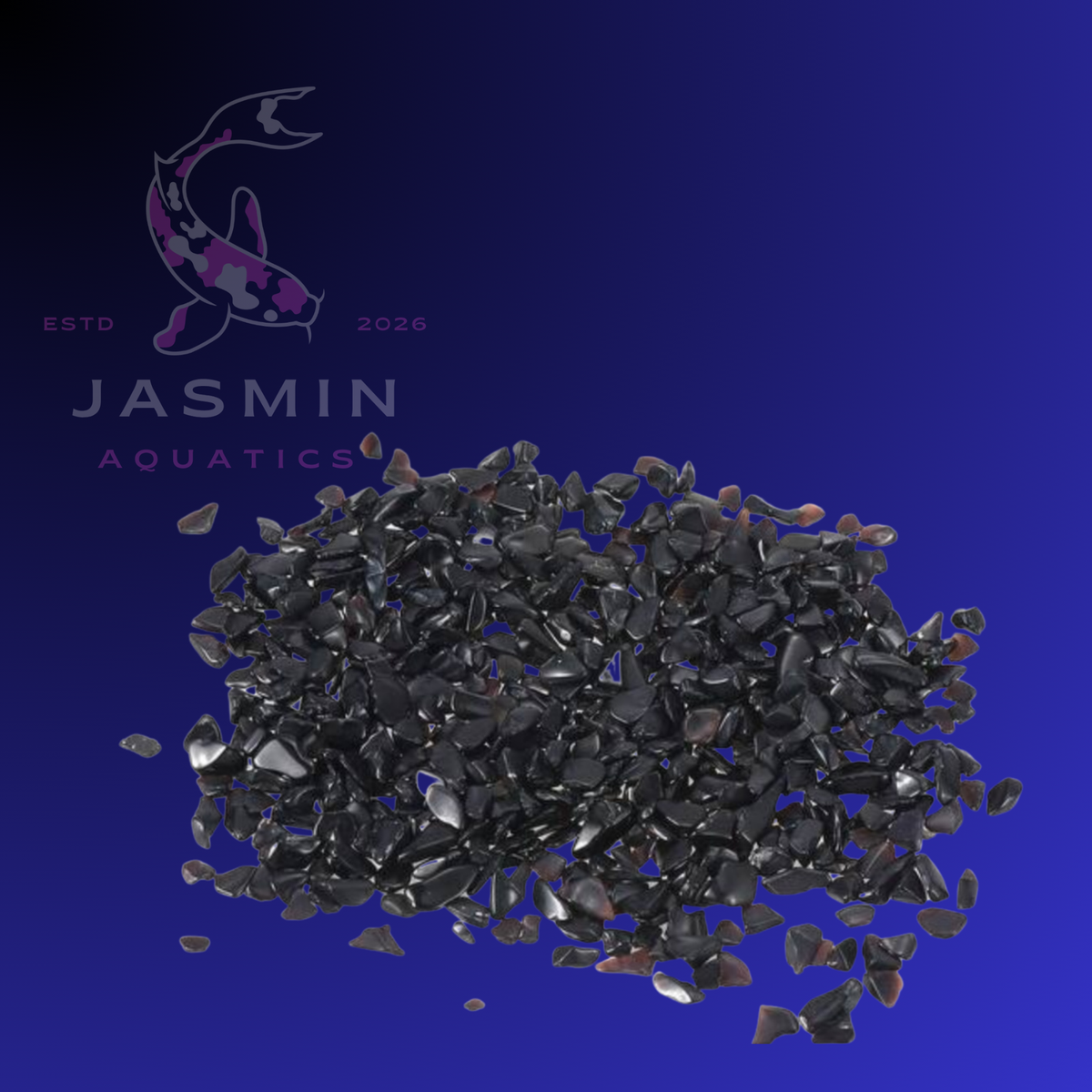 Coloured Stones & Polished Chips - 1 kg