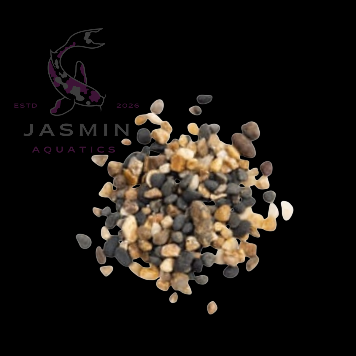 Coloured Stones & Polished Chips - 1 kg