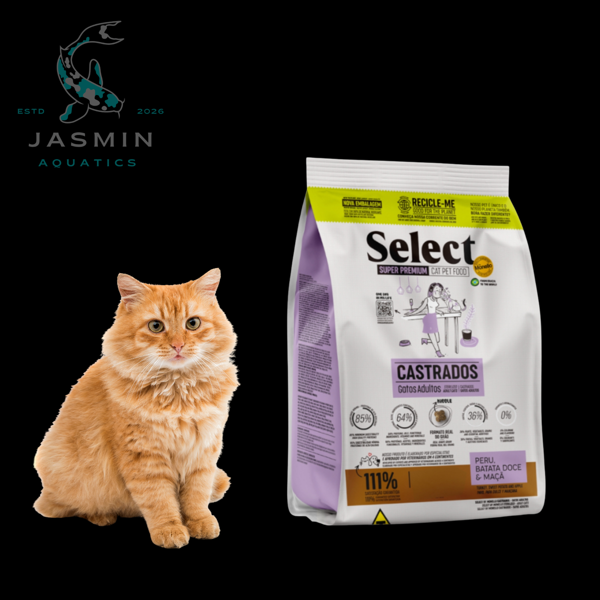Select by Monello Sterilized (Turkey, Sweet Potato & Apple) 7kg