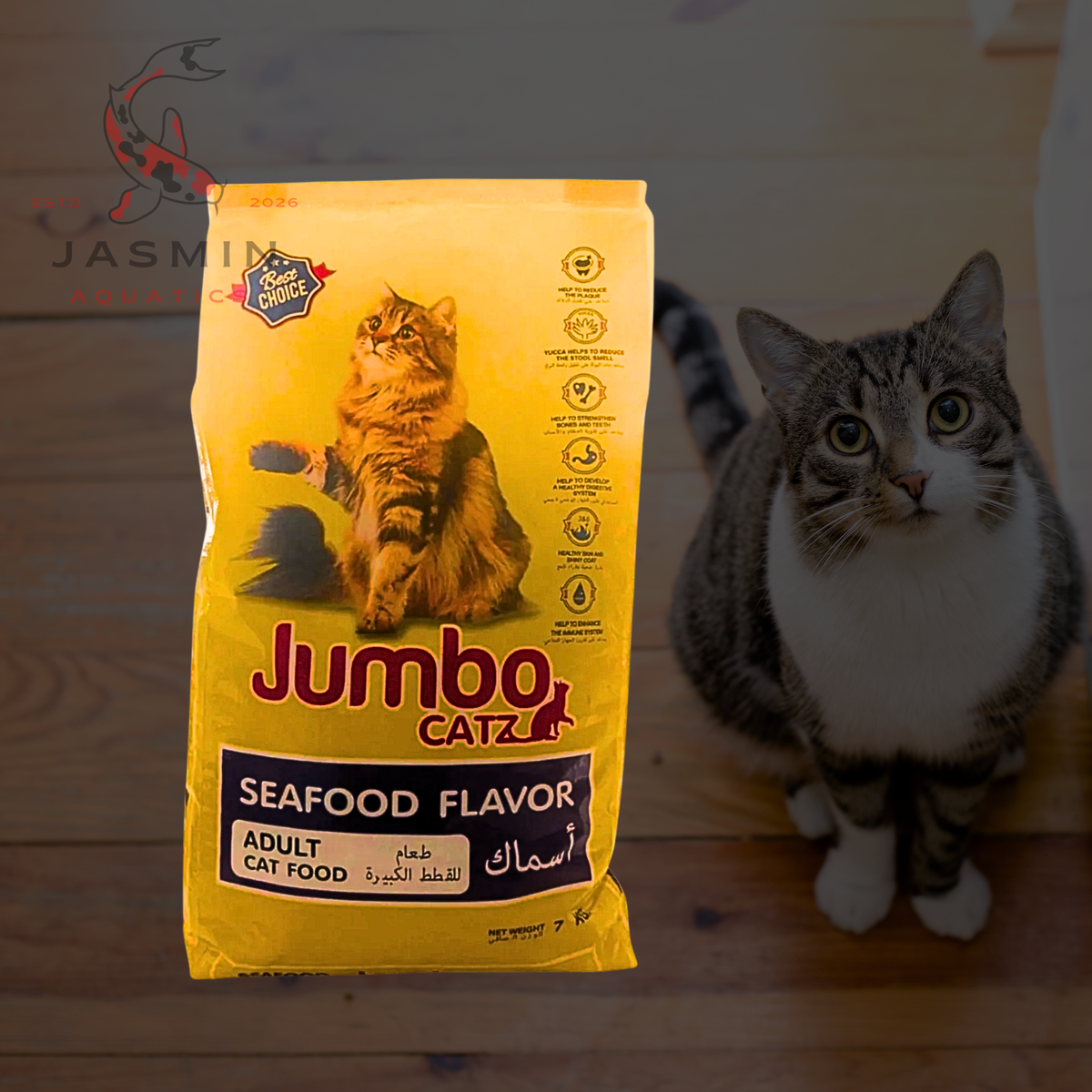 Jumbo Catz Chicken Flavor 7kg