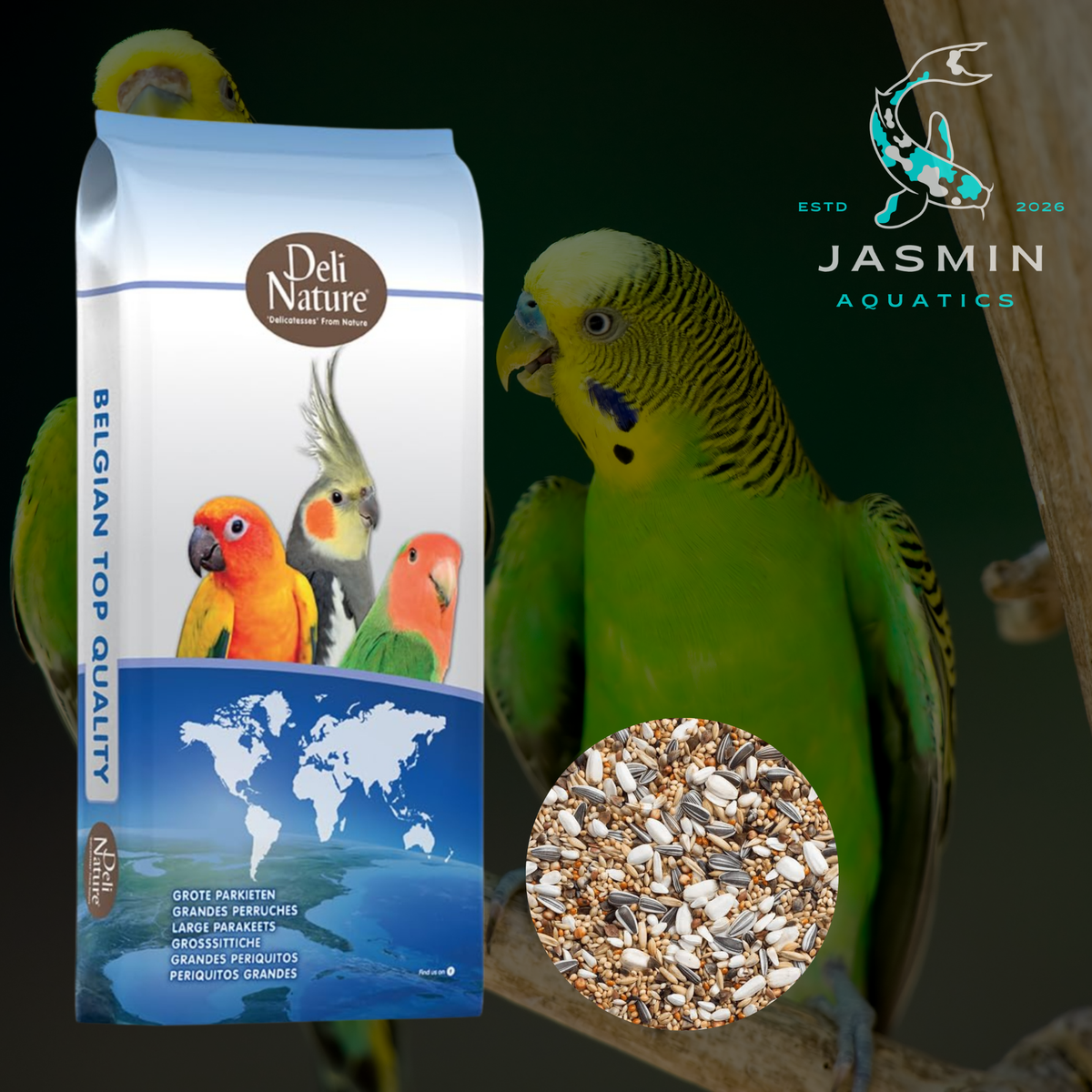 Deli Nature Parakeet Vitamin Mix 20kg