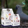 Deli Nature Down tailored specifically to the dietary requirements of Australian bird species like cockatoos, cockatiels, rosellas, and large parakeets.