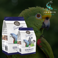 Deli Nature Birdelicious Serengeti species like African Greys and Senegals.