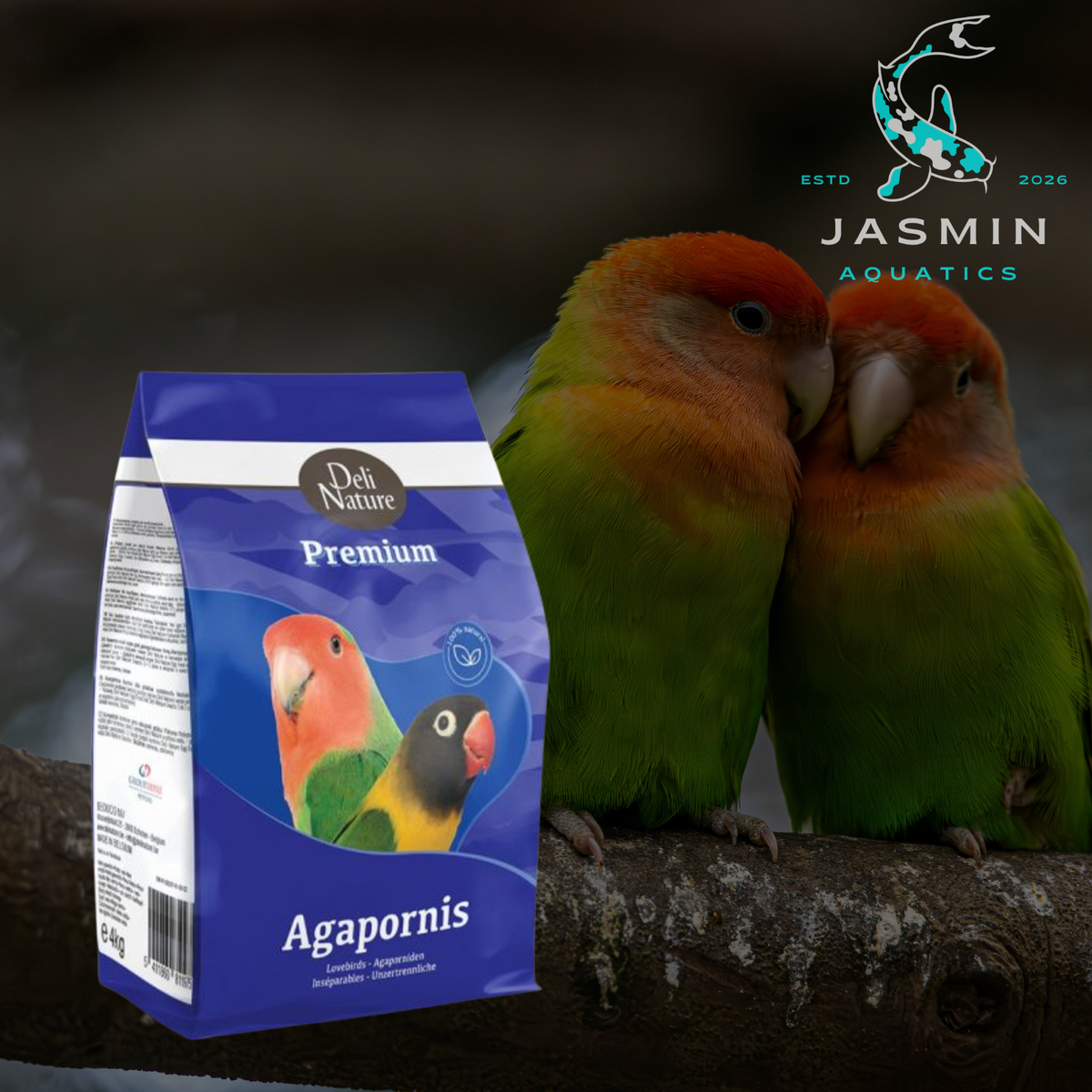Deli Nature Lovebirds Premium Mix 1kg