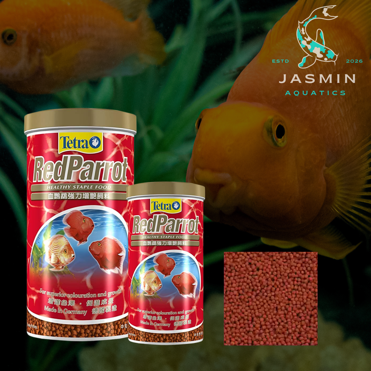 Tetra Red Parrot Color-enhancing Staple Food