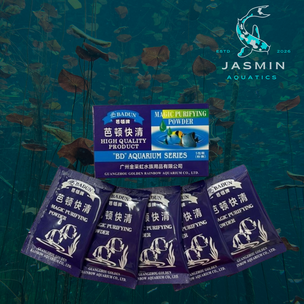 Magic Purifying Powder for Aquarium (5 Packet)
