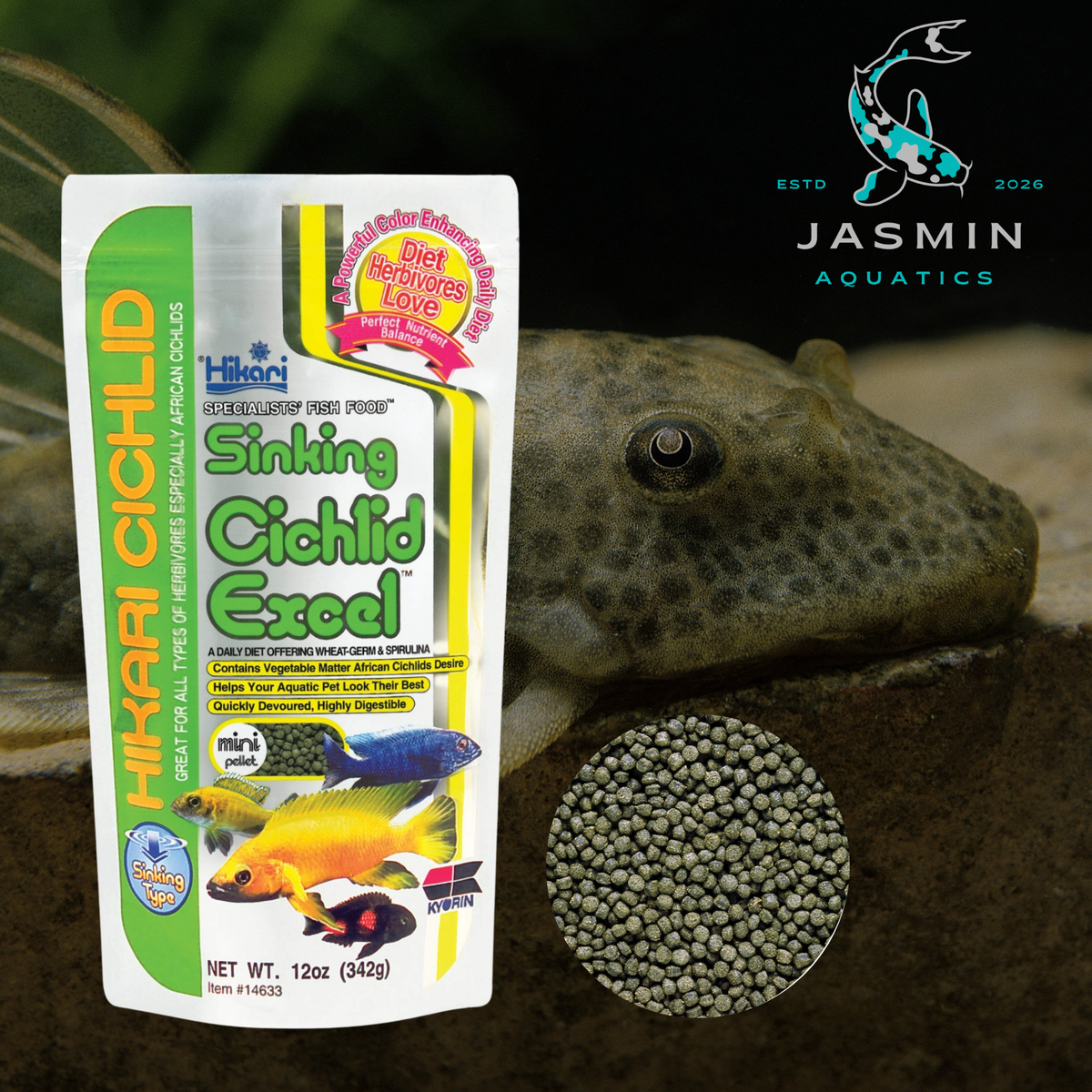 Hikari Sinking Cichlid Excel  342g