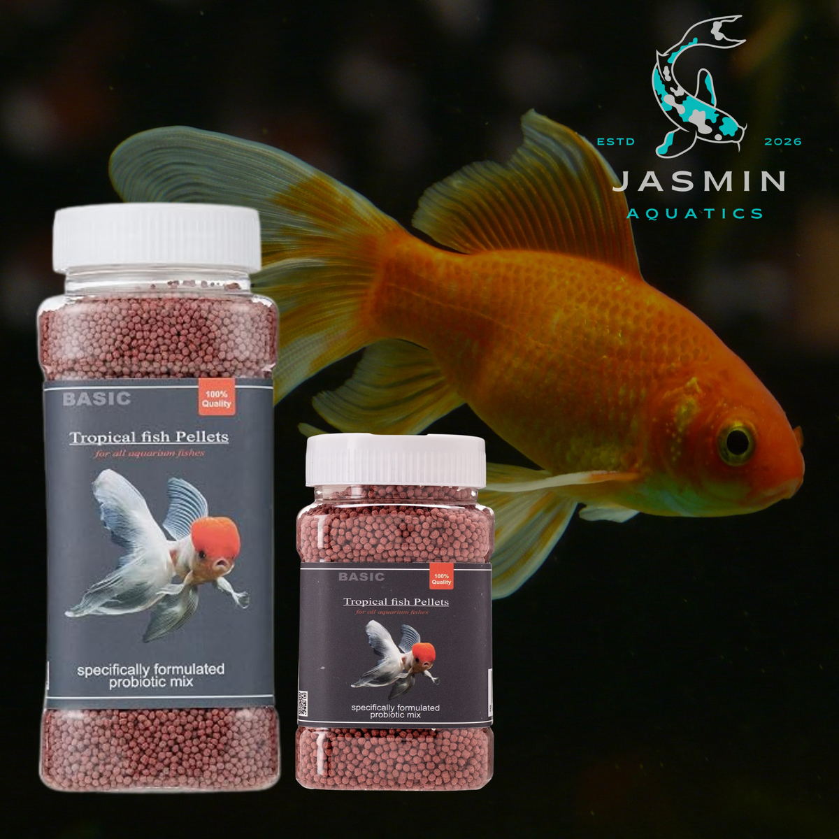 Horizone Tropical Fish Pellets  for Freshwater Tropical Fish and Goldfish.