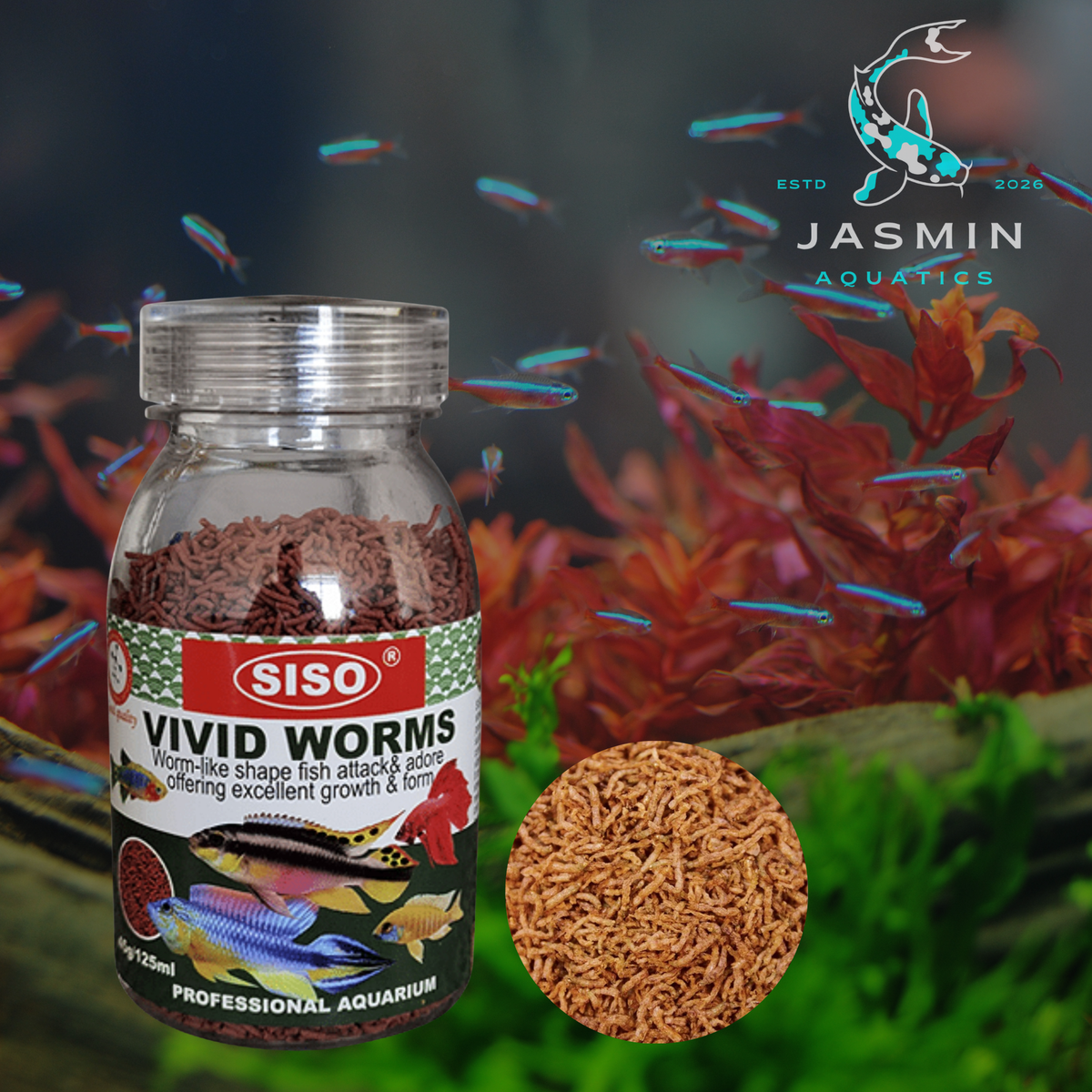 Siso Vivid Worms - 45g