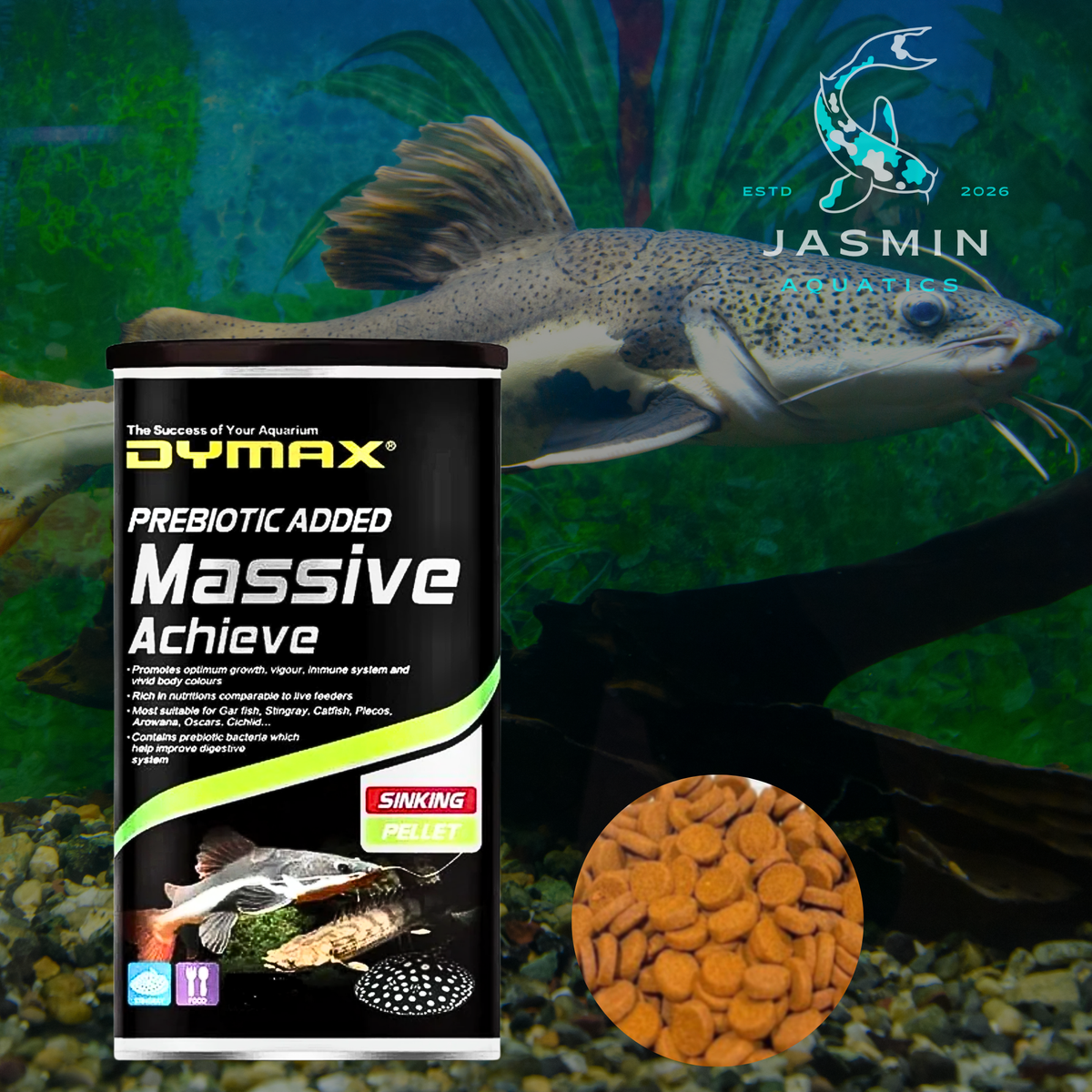 Dymax Massive Achieve Sinking Pellet (160g / 400ml)
