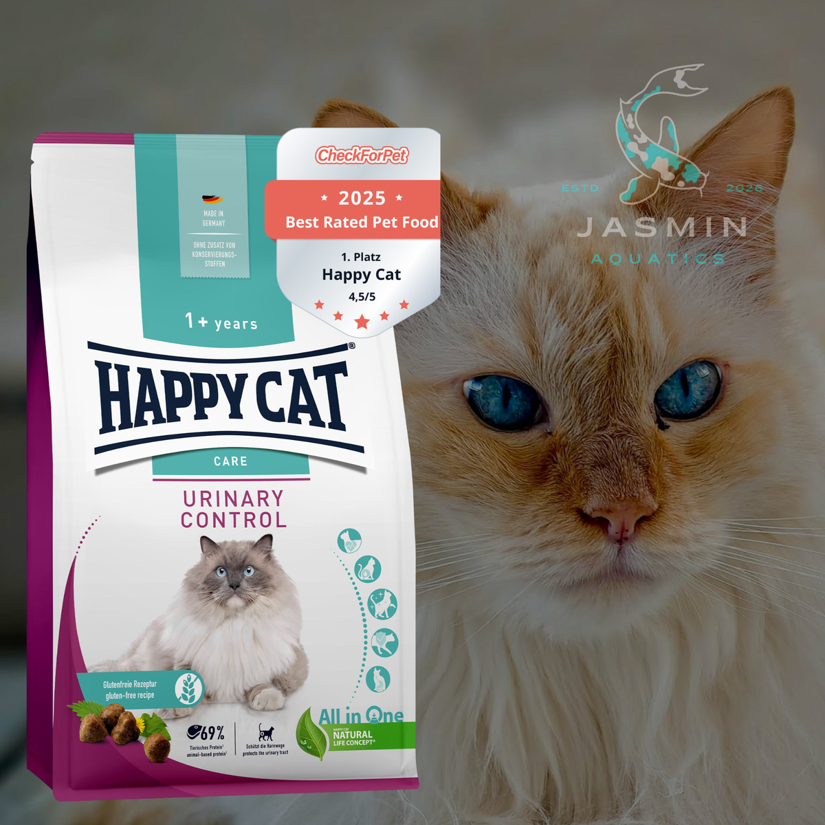 Happy Cat Care Urinary Control Dry Food