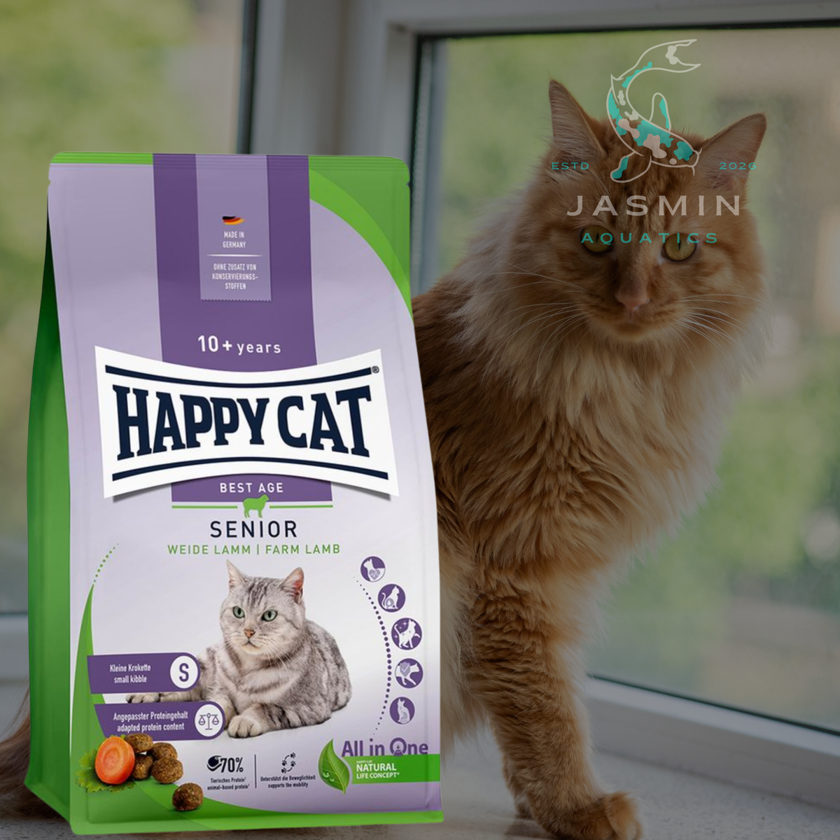 Happy Cat Senior Farm Lamb Dry Food