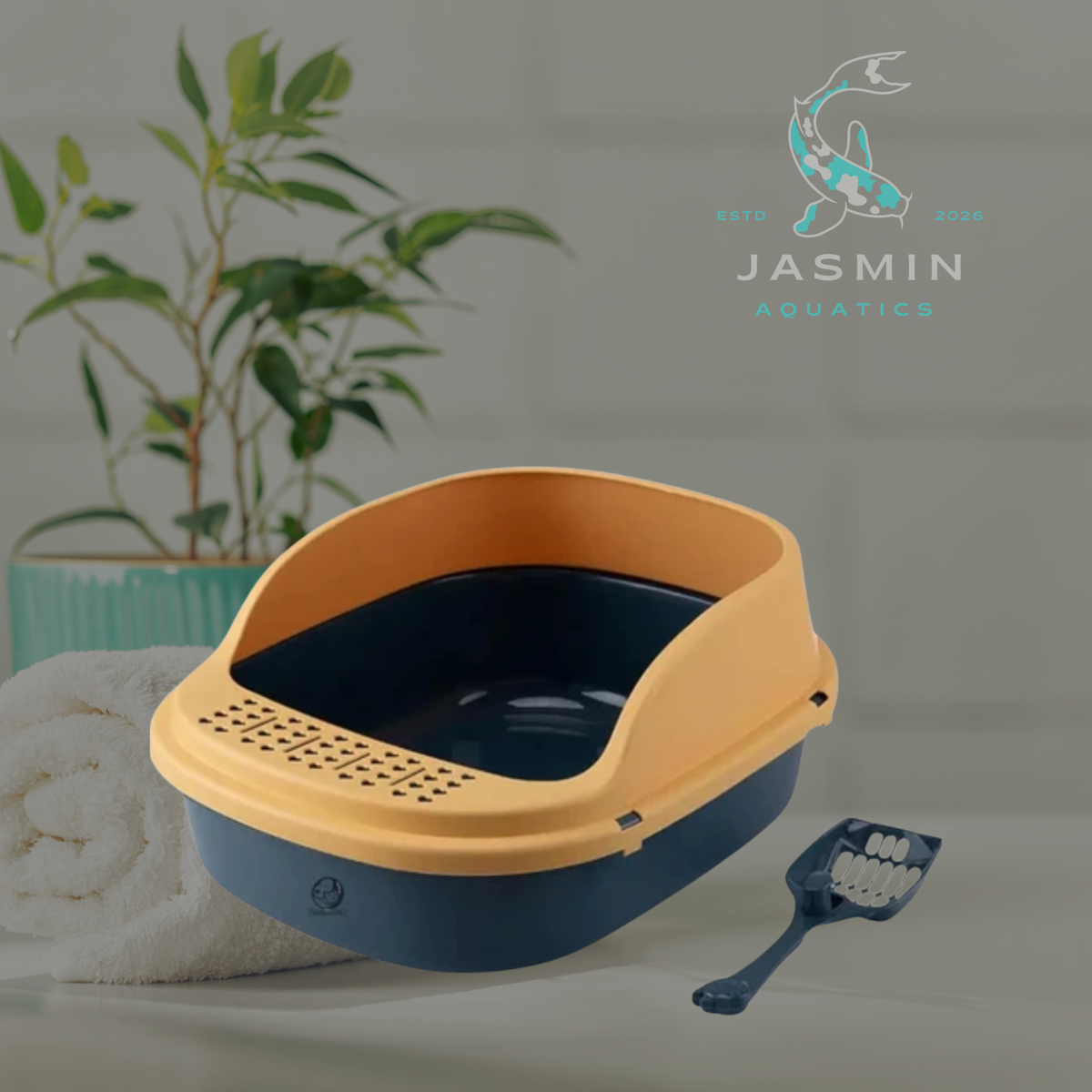 Cat Litter Tray Large 56 x 45 x 24 cm