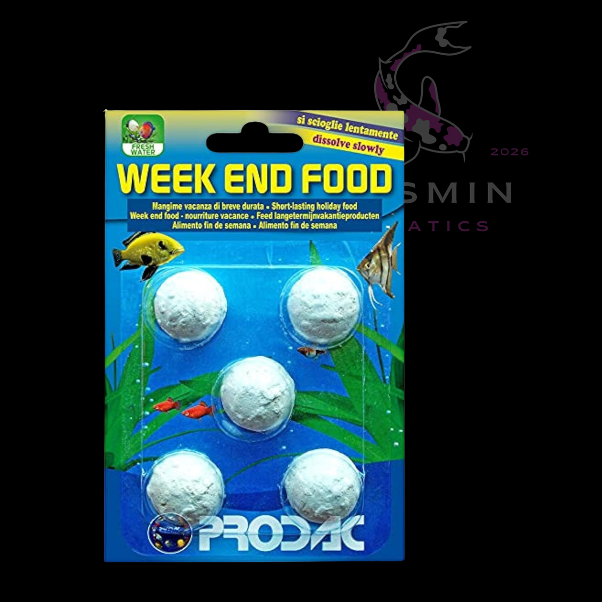 Prodac Weekend Food 5 Tablets/21g