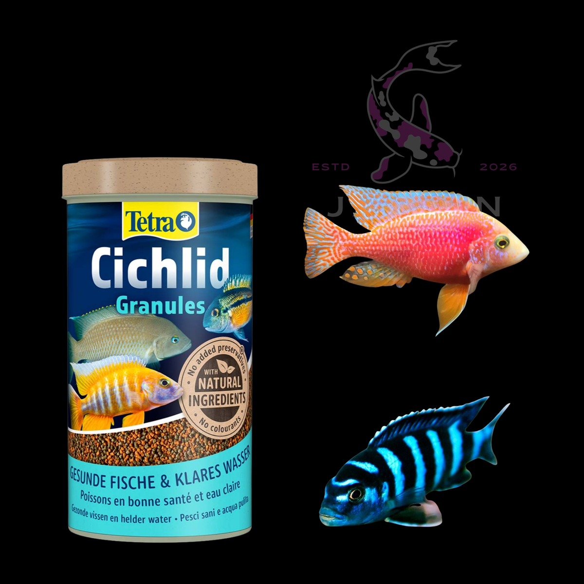 Tetra Cichlid Granules 500ml