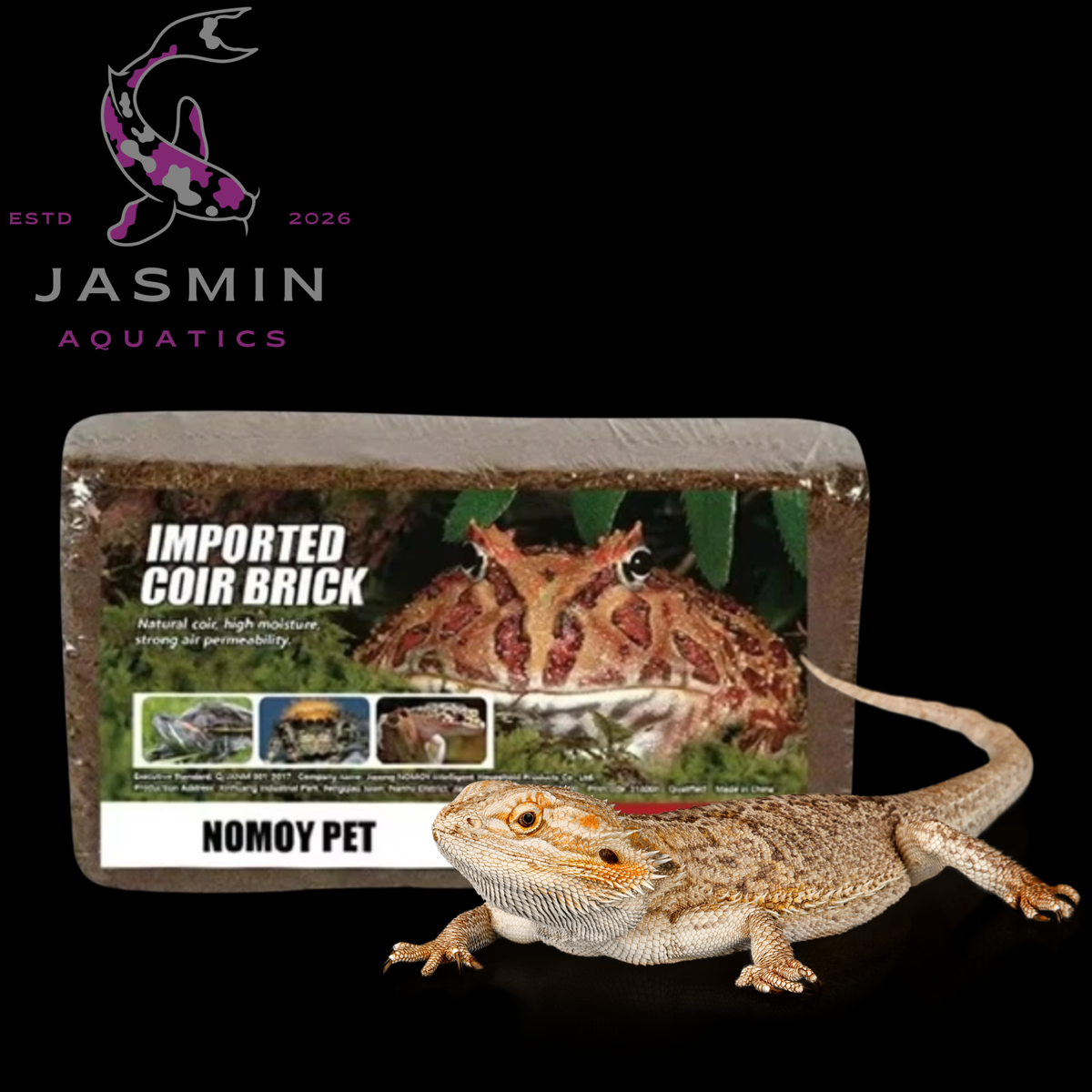 Saas Reptile Natural Coconut Shell Brick (550g)