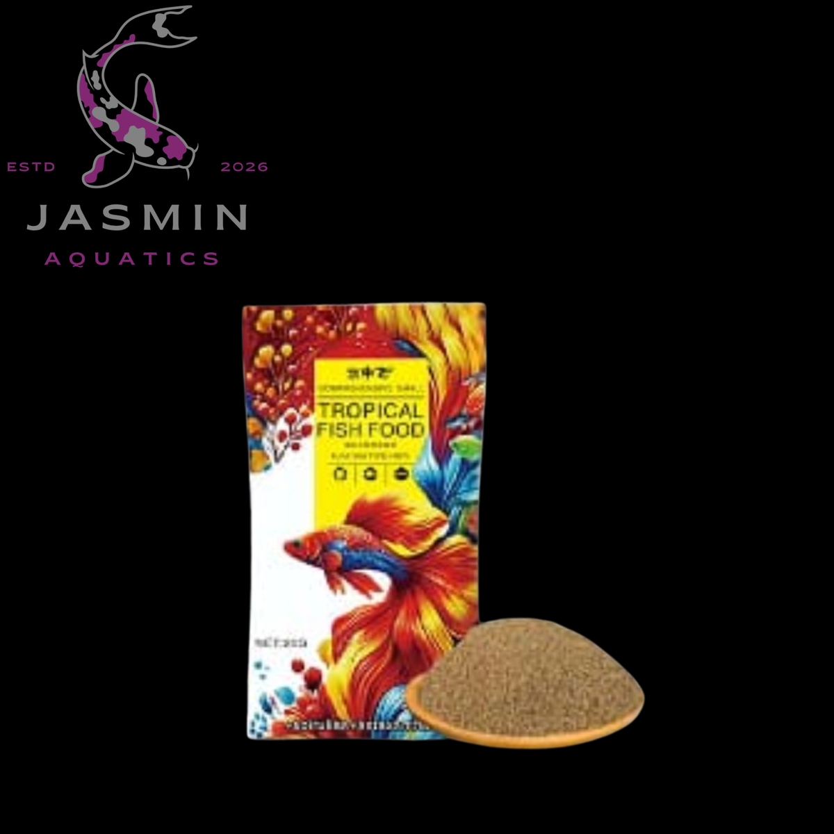 Comprehensive Small Tropical Fish Food 20g