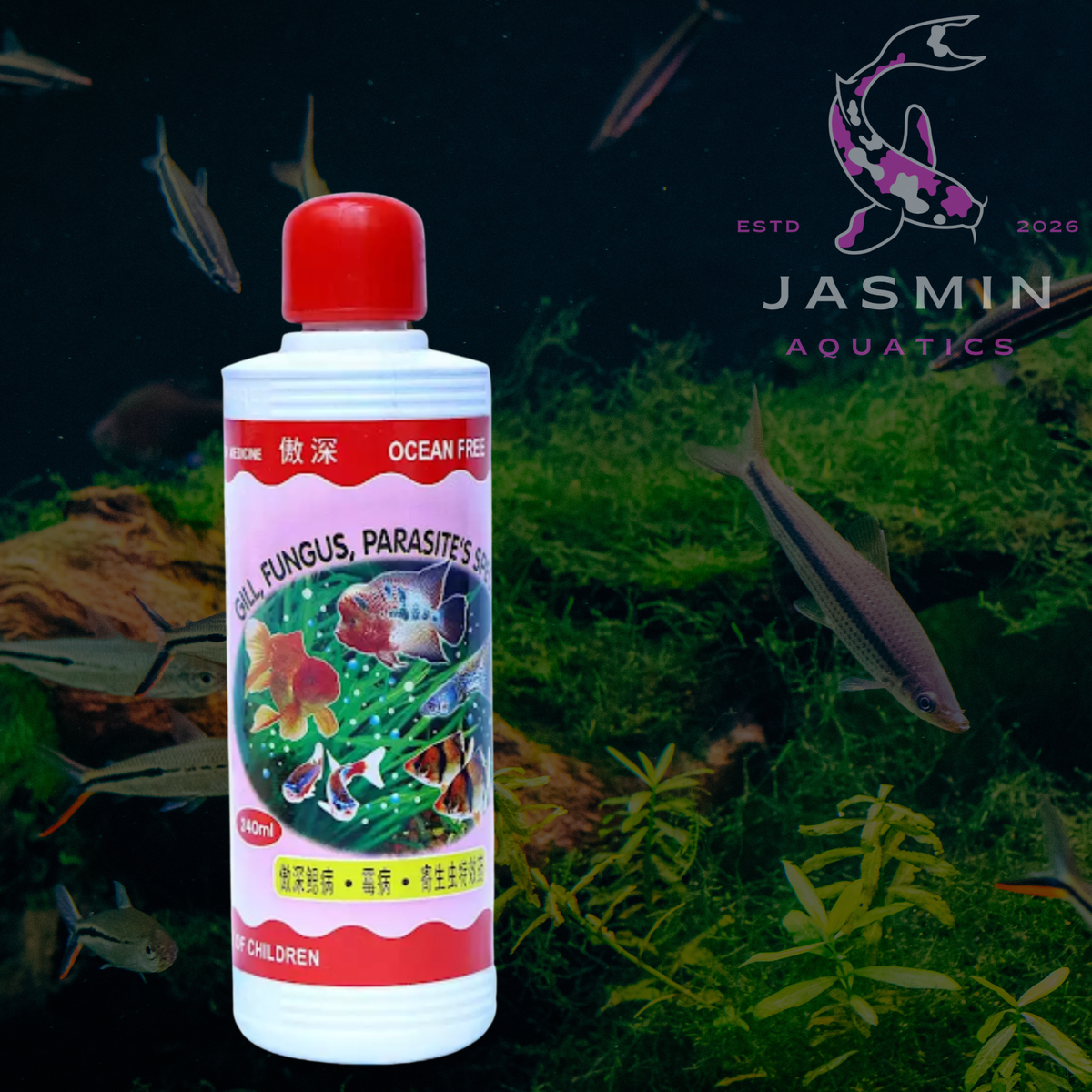 Ocean Free Gill, Fungus, Parasite's Special (240 ml)
