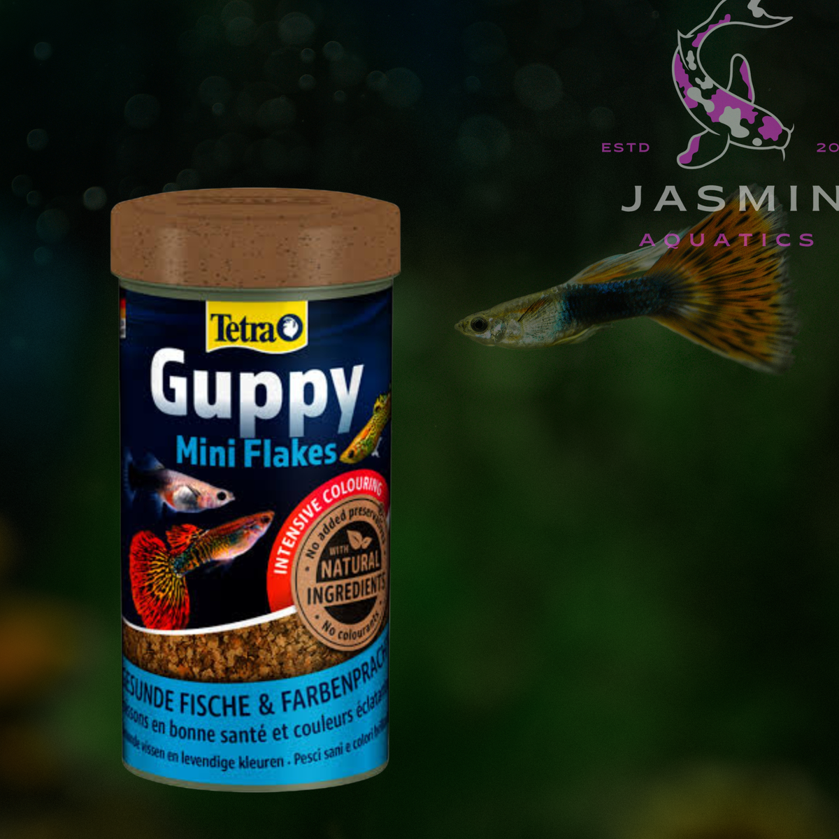 Tetra Guppy Mini Flakes 100ml